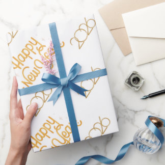 Festive New Year Gift Wrap for Celebrations ラッピングペーパー