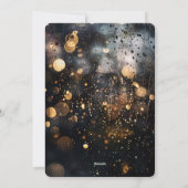 Festive New Year's Party Invitation シーズンカード (裏面)