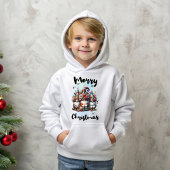 Festive Nordic Gnome Trio with Candles and Winter 