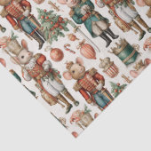 Festive Nutcracker Mice with Holiday Decor 薄葉紙 (詳細)