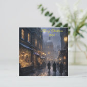 Festive Old London Christmas Card  カード (スタンド正面)