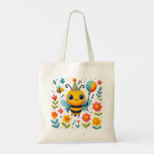 Festive Party Bee Tote Bag トートバッグ (裏面)