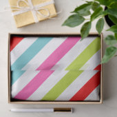 Festive Pattern – Retro Holiday Stripes 薄葉紙 (ギフト)