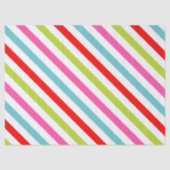 Festive Pattern – Retro Holiday Stripes 薄葉紙 (正面)