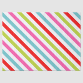 Festive Pattern – Retro Holiday Stripes 薄葉紙