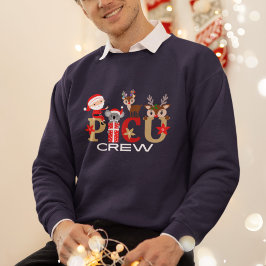 Festive PICU Crew Christmas Sweatshirt Tシャツ