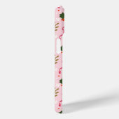 Festive Pink Bow Phone Case Case-Mate iPhoneケース (裏面 / 右)