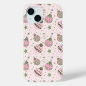 Festive Pink Ornament Phone Case Case-Mate iPhoneケース (裏面)