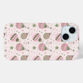 Festive Pink Ornament Phone Case Case-Mate iPhoneケース (裏面 (横))
