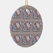 Festive pudding セラミックオーナメント (右)