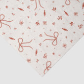 Festive Red Coquette Christmas 薄葉紙 (詳細)