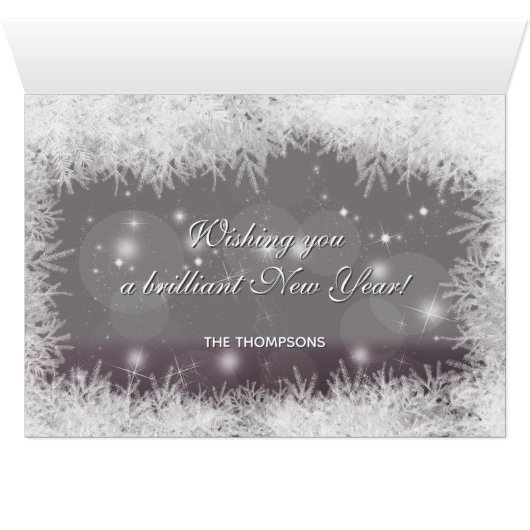 Festive Red New Year 2026 Merry Christmas (内部横(下))