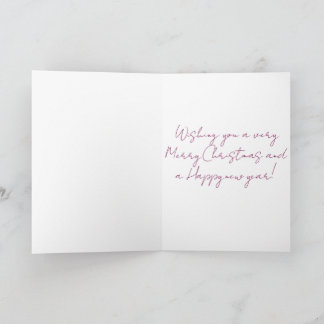 Festive Reindeer Christmas Shower Curtain カード