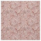 Festive rose gold tooled leather ファブリック (見本)