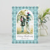 Festive Royal Botanical Robin's Egg Blue シーズンカード (スタンド正面)