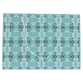 Festive Royal Botanical Robin's Egg Blue ラージペーパーバッグ (裏面)
