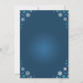 Festive Rustic Tartan Christmas Photo 招待状 (裏面)