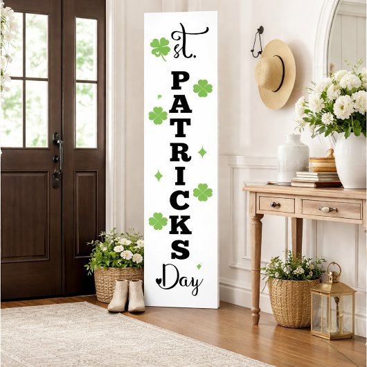Festive Shamrock St. Patricks Day Décor ポスター