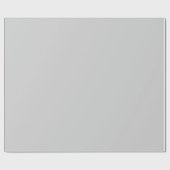 Festive Silver Glow Christmas Gift ラッピングペーパー (フラット)