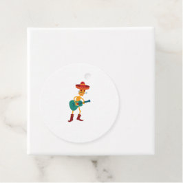 Festive Skeleton Guitar Player フェイバータグ