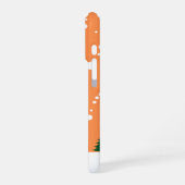 Festive Snowman in Winter Wonderland – Holiday iPhoneケース (左側面)