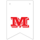 Festive Swallow Tail Bunting Flags Merry Christmas バンティングフラッグ (第2の旗)