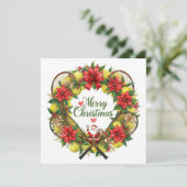 Festive Tennis Wreath for Christmas シーズンカード (スタンド正面)
