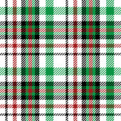 Festive Throw Blanket Classic Red Green Christmas フリースブランケット