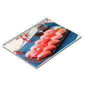 Festive Tuna Sushi Platter Notebook ノートブック (左側)
