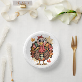Festive Turkey ペーパーボウル