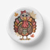 Festive Turkey ペーパーボウル (正面)