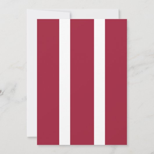 Festive Typography Let's Party Whimsical Holiday 招待状 (裏面)