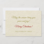 Festive Vintage Victorian Christmas Santa  (裏面)