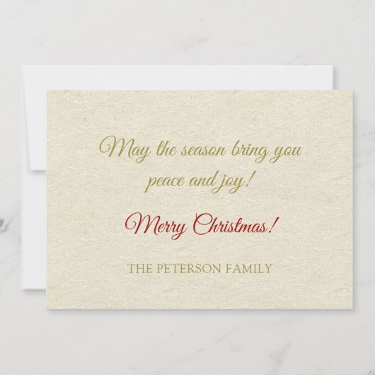 Festive Vintage Victorian Christmas Santa  (裏面)