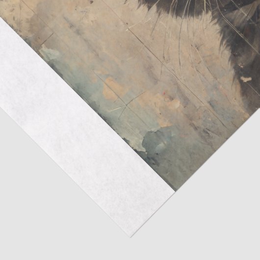 Festive Whiskers: Vintage Kitten Decoupage 薄葉紙 (詳細)