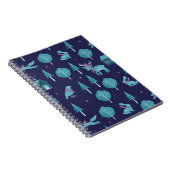 Festive Winter Animals ノートブック (右側)