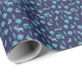 Festive Winter Animals ラッピングペーパー (ロールコーナー)