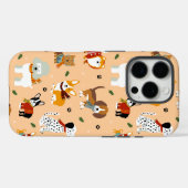 Festive Winter Puppy Scarves Case-Mate iPhoneケース (裏面 (横))