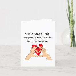 Festive Wishes: Christmas Magic Greeting Card for  サンキューカード