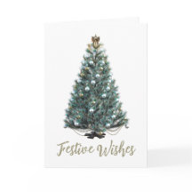 Festive Wishes. Christmas tree design