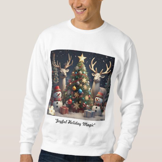 "Festive Wonderland" スウェットシャツ (正面)