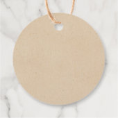 Festive Wreath Christmas Holiday フェイバータグ (裏面)