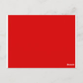 Festive Wreath Holiday ポストカード (裏面)