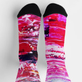 Festivité variation rose ソックス (上部)