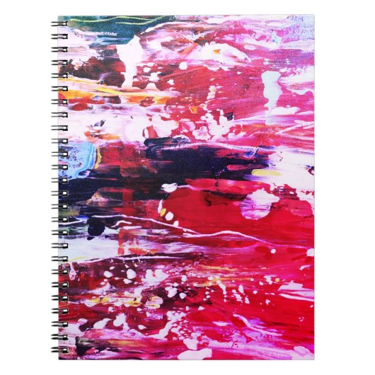 Festivité variation rose ノートブック (正面)