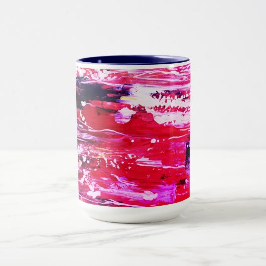 Festivité variation rose マグカップ (中央)