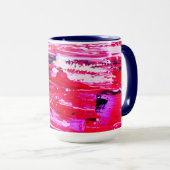 Festivité variation rose マグカップ (正面右)