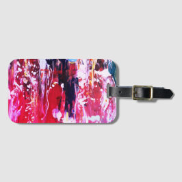 Festivité variation rose ラゲッジタグ