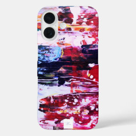 Festivité variation rose iPhone 16ケース
