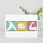 FESTIVUSのイラストレーション 招待状 (スタンド正面)